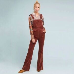 Anthropologie Pilcro Corduroy Overalls